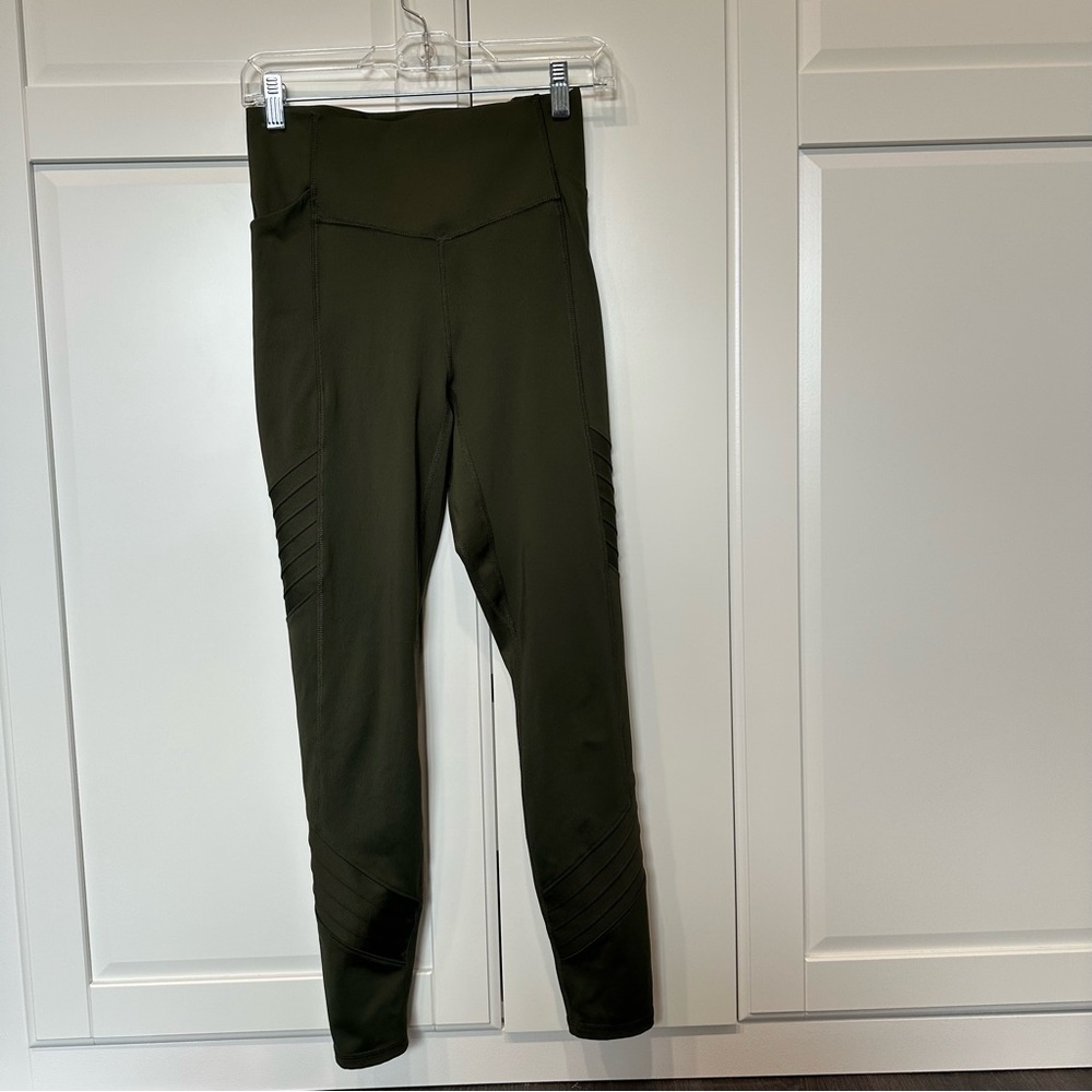 All in Motion Olive Green High-Waisted Leggings, small, women’s